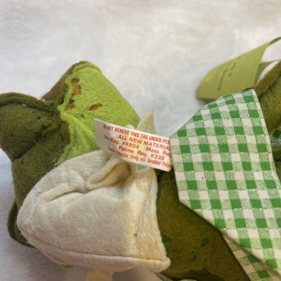 Extremely RARE 1969 Annalee Mobilitee Dolls Spring Frog Needs TLC has Tag - Picture 8 of 12